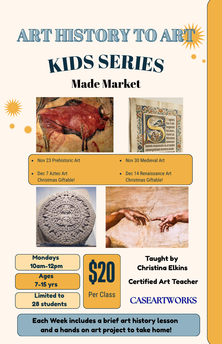 Art History to Art - A Four Part Kids Series – Made Market