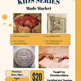Art History to Art - A Four Part Kids Series