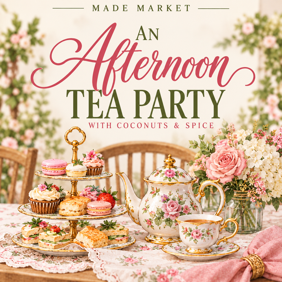 An Afternoon Tea with Coconuts & Spice — Tea Party